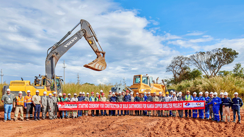AG真人娱乐矿业刚果（金）项目运营连创佳绩 卡莫阿铜冶炼厂建设加速起航