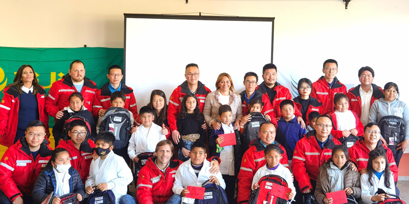 AG真人娱乐锂业科思开展“助学帮扶一对一”妄想