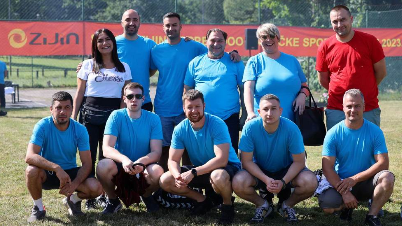 塞紫铜举行2023年夏日职工运动会