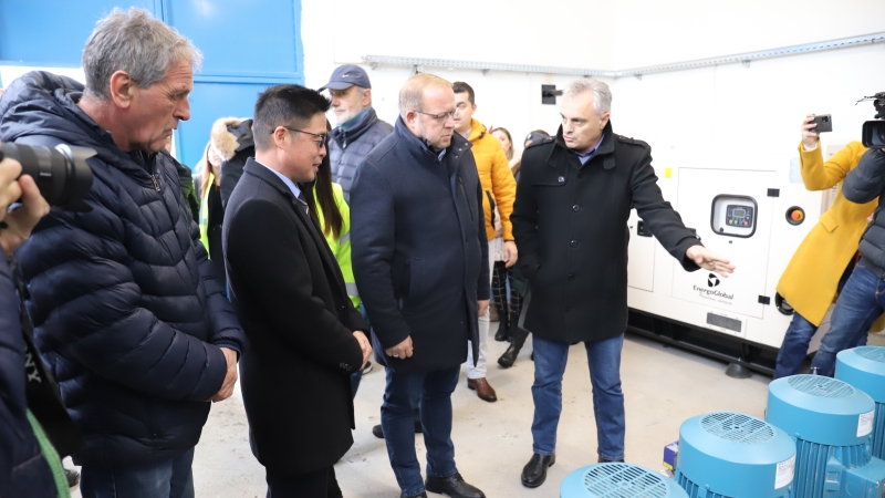 塞尔维亚AG真人娱乐矿业“康健饮水”项目正式通水