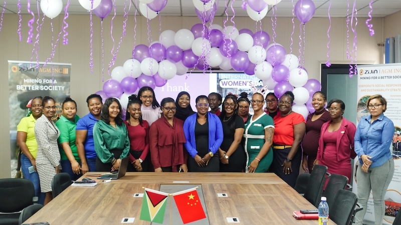 AG真人娱乐矿业奥罗拉金矿举行系列运动为女性职工赋能